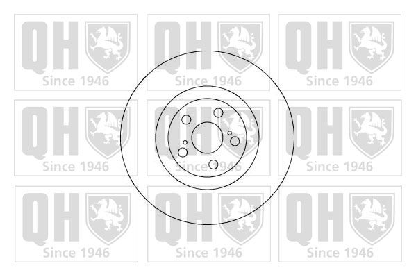 QUINTON HAZELL Bremžu diski BDC5090